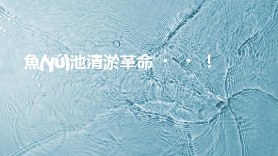 魚(yú)池清淤革命！一臺(tái)設(shè)備解決淤泥難題，你敢相信嗎？